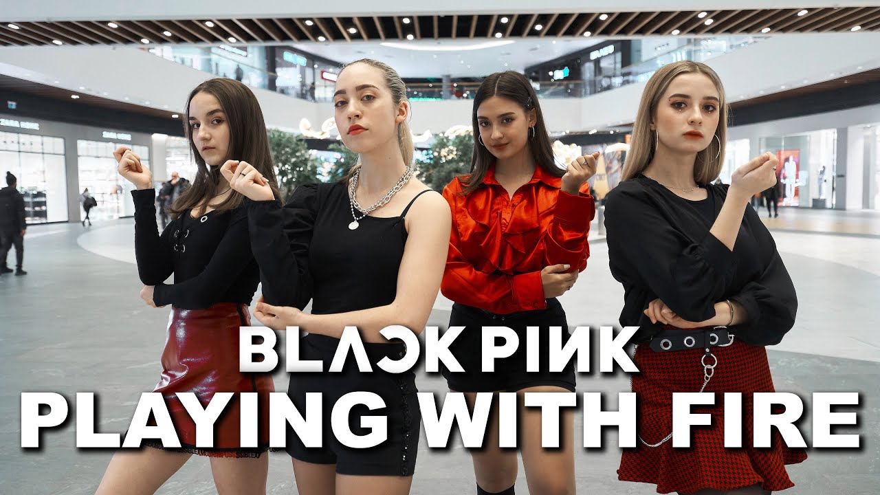 [K-POP IN PUBLIC | ONE TAKE] BLACKPINK 블랙핑크 - PLAYING WITH FIRE | DANCE COVER by SPICE | RUSSIA