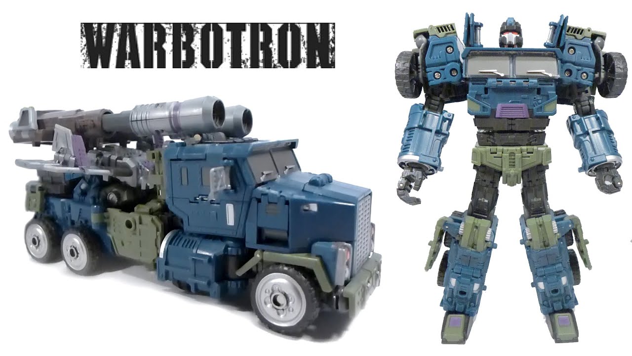 Warbotron - WB01-E - FIERCE ATTACK Video Toy Review