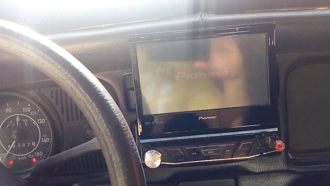 Pionner AVH-4850-BT AJUSTE DE PANTALLA MOTORIZADA
