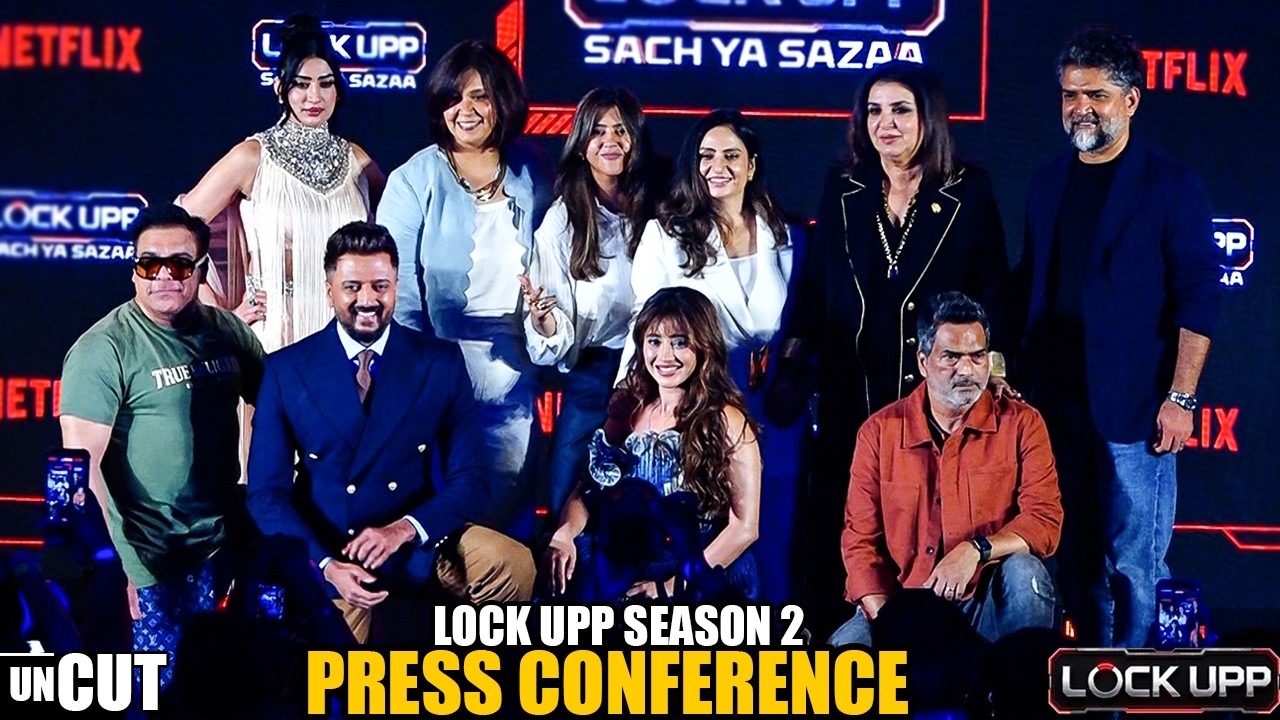 UNCUT | Lock Upp Season 2 | Press Conference | Ritesh,Farah,Ekta Kapoor,Monika,Pamela,Shivangi,Ram