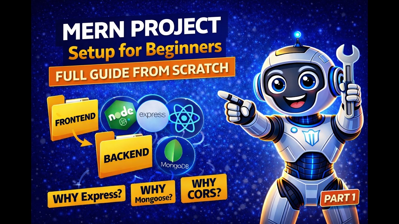 How to Start MERN Stack Project from Scratch | Beginner Guide (Part 1)