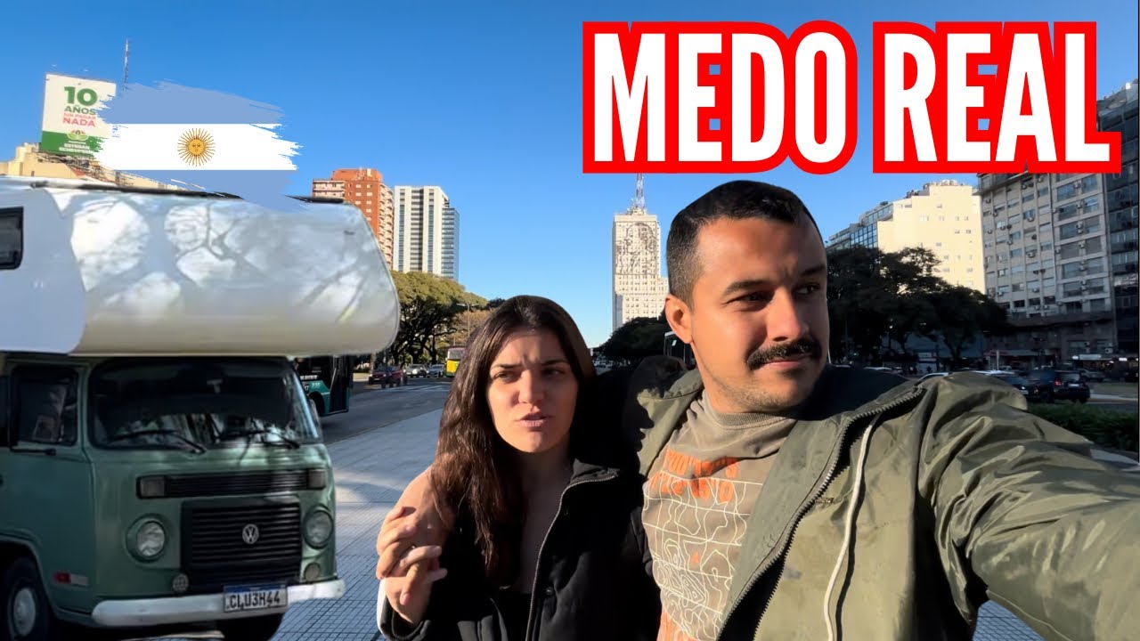 Buenos Aires: MEDO REAL de sermos guinchados com nossa Kombi