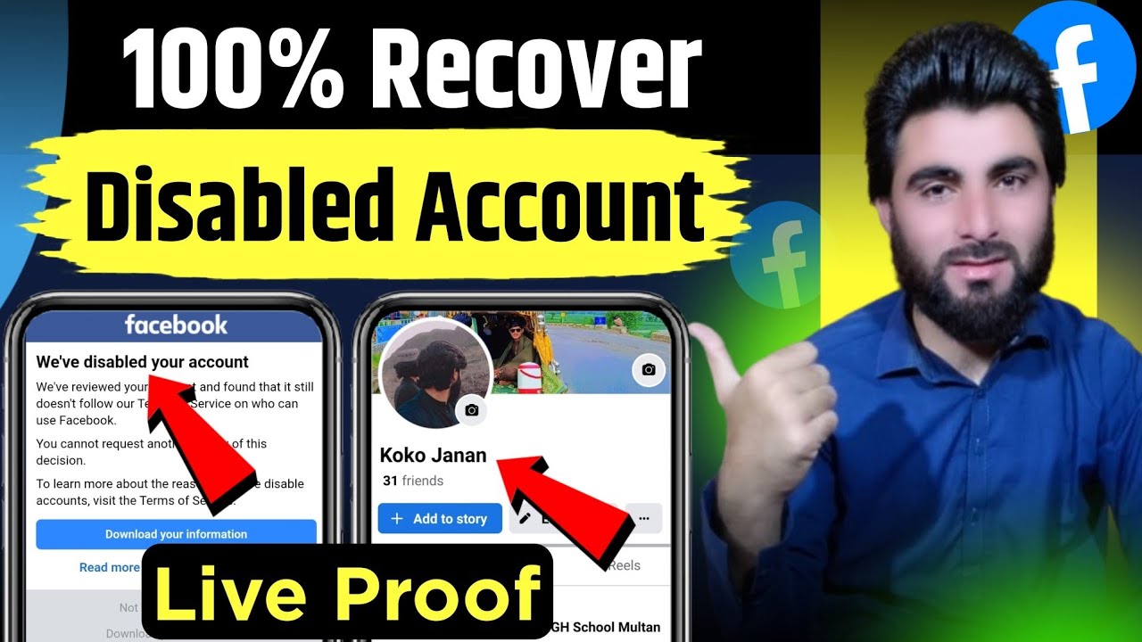 We've Disabled Your Account | How to Recover Disabled Facebook Account in 2025 | Live Proof