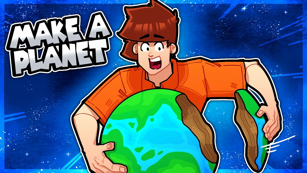 This is a game about making a planet