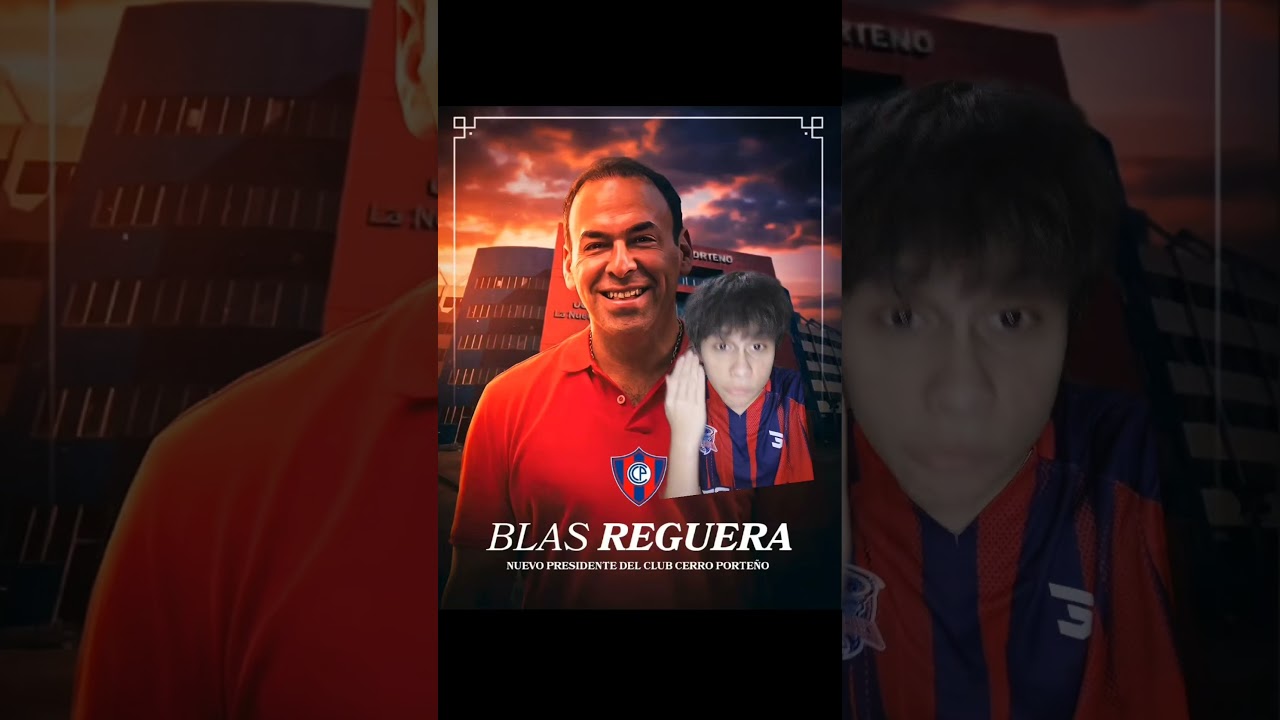 BLAS REGUERA ES NUEVO PRESIDENTE DE CERRO PORTEÑO!!!