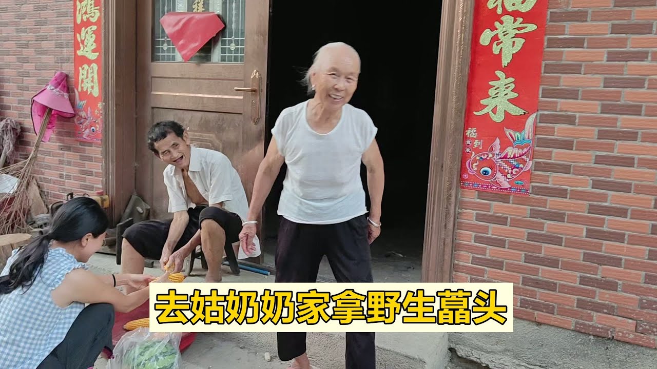 姑奶奶閒不住也上山去挖野藠頭，三哥直言下回不要去挖了【農人家三嫂】