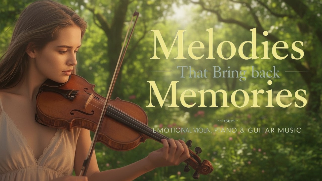 Melodies That Bring Back Memories 🎻 Emotional Piano, Violin & Cello for Deep Sleep & Calm