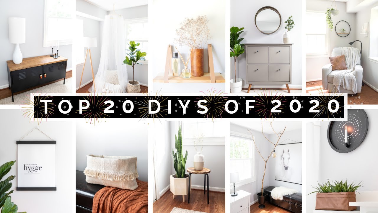 TOP 20 DIY HOME DECOR & IKEA HACKS OF 2020 | AFFORDABLE & AESTHETIC | 2021 DIY DECOR INSPIRATION