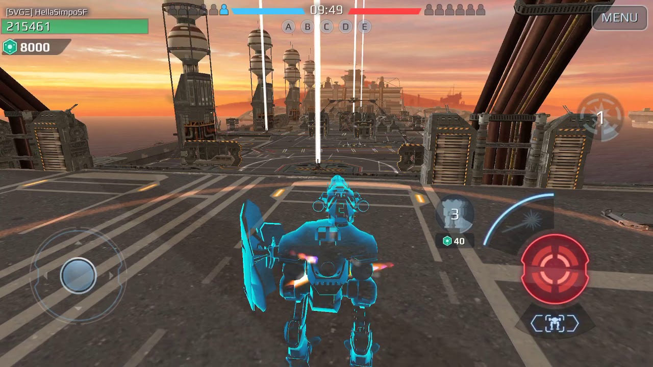 Hellburner overload invincibility during phase shift!! War Robots IOS