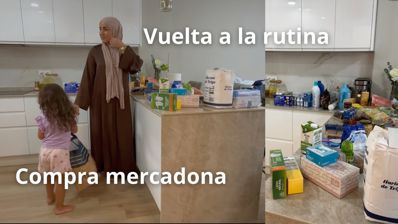 Nuevo ayudante 💥 / compra Mercadona vuelta al cole