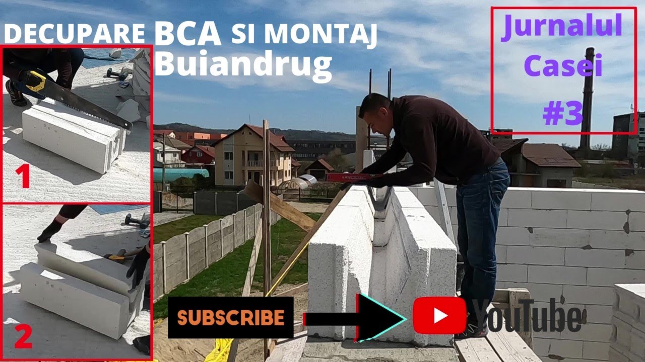 Jurnalul casei #3|Decupare BCA si montaj buiandrug