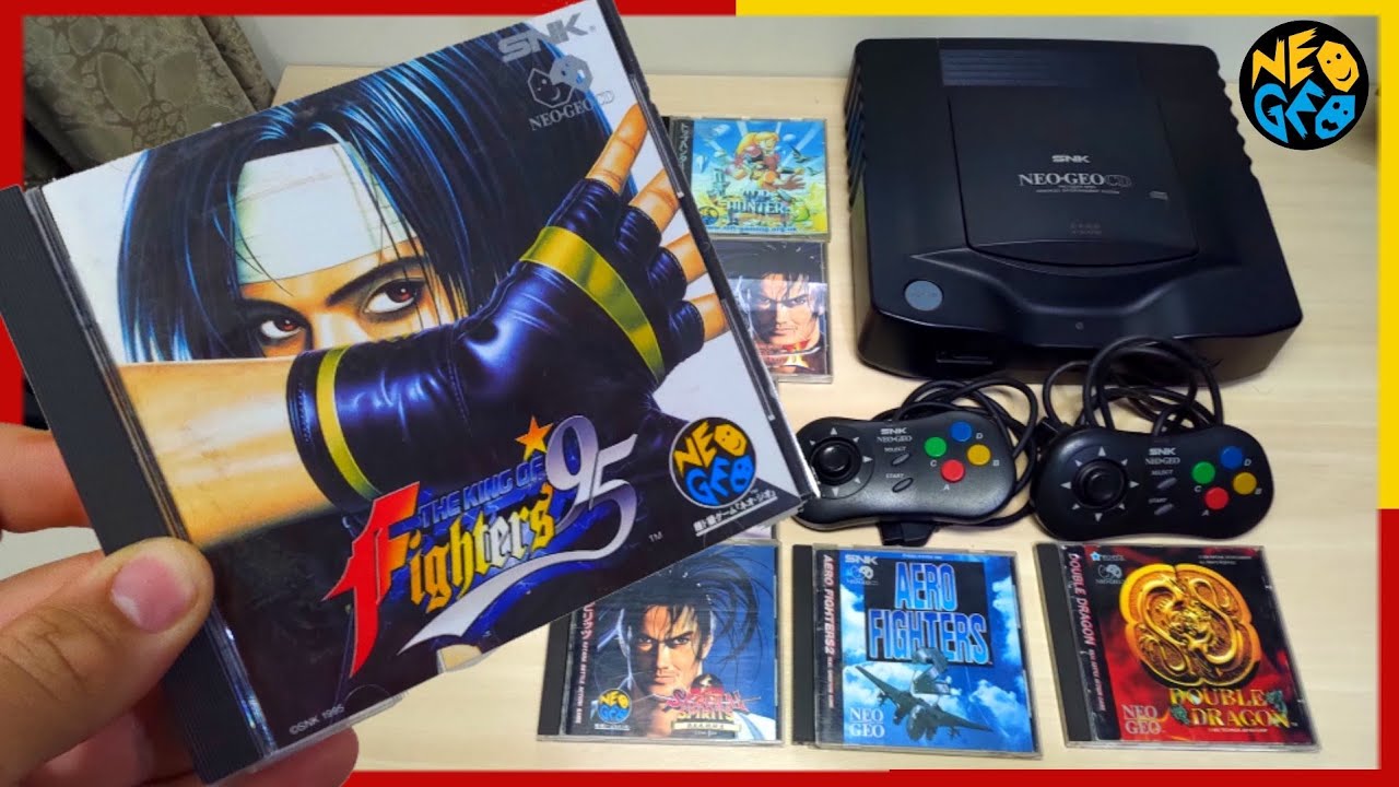 Neo Geo CD Lendo até disco de Makita |  Droop's Games