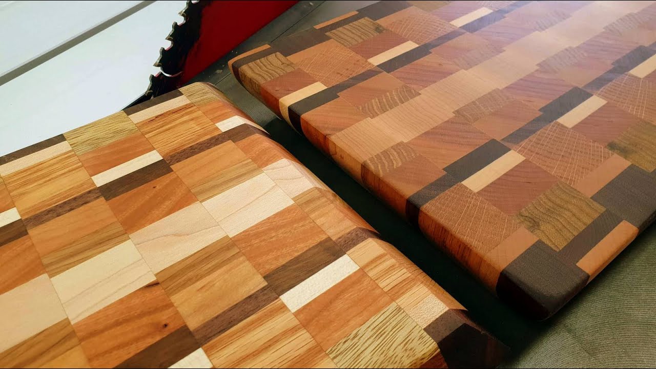 End Grain vs. Long grain - side by side