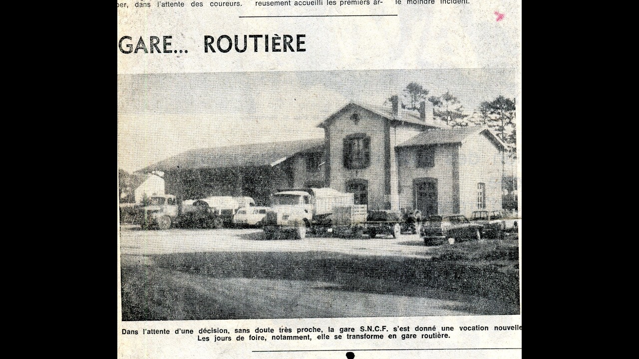 TEMOIGNAGES   LE TRAIN A GOURIN 1999