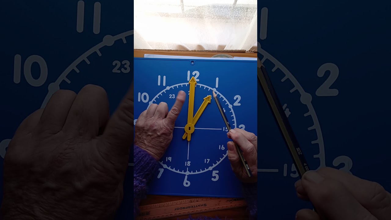 #48 Wiskunde Tyd Analoog