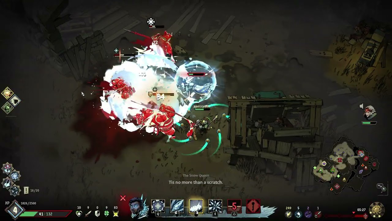 Ravenswatch - Duo Wukong the Destroyer and  Humble Snow Queen - Darkness - Full Run