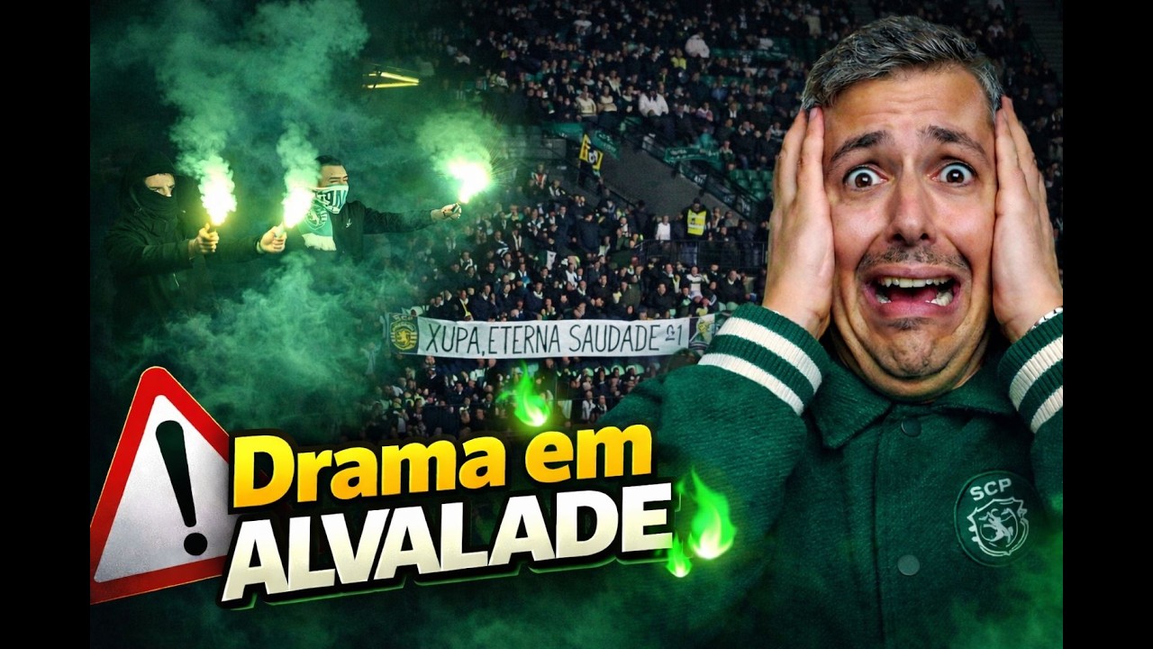 DRAMA EM ALVALADE! SPORTING VENCE POR POUCO... VAR, PENÁLTIS E LESÃO GRAVE!