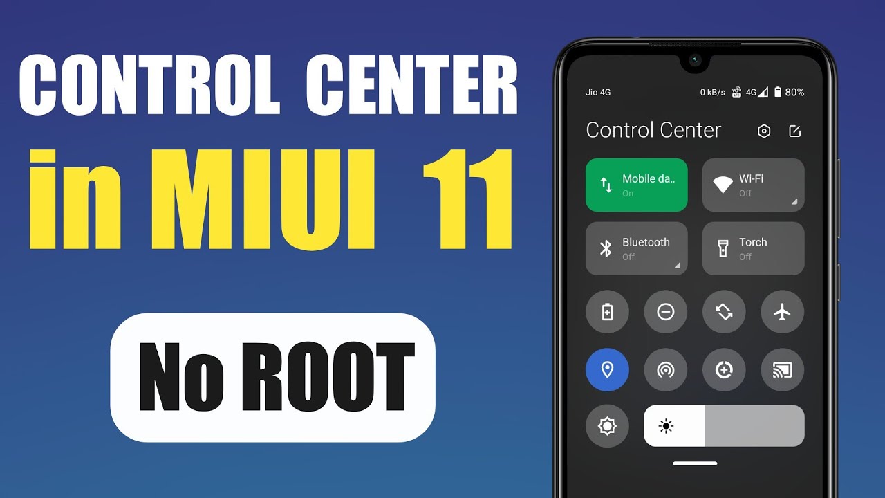 Install MIUI 12 Control Center in MIUI 11 | No Custom Recovery & Root