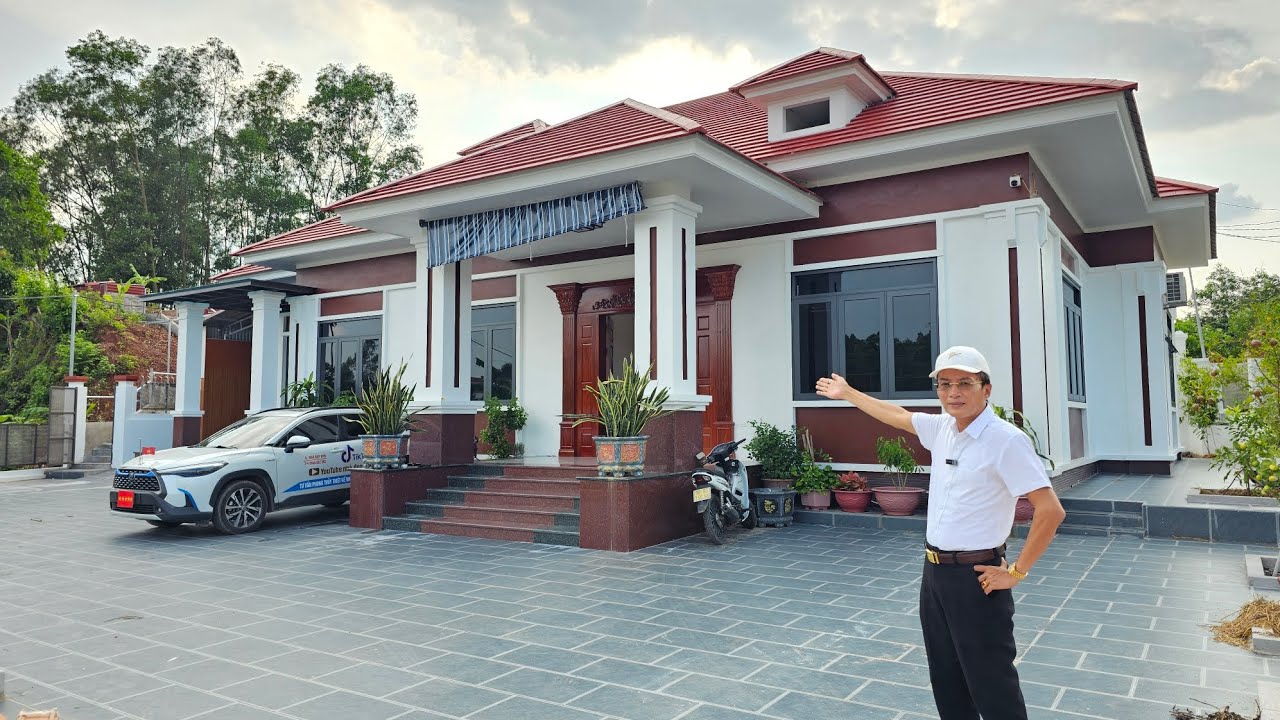 Nhà đẹp 71 Bắc Giang biệt thự nhà vườn mái Nhật 4 phòng ngủ siêu phẩm nhà đẹp 71 