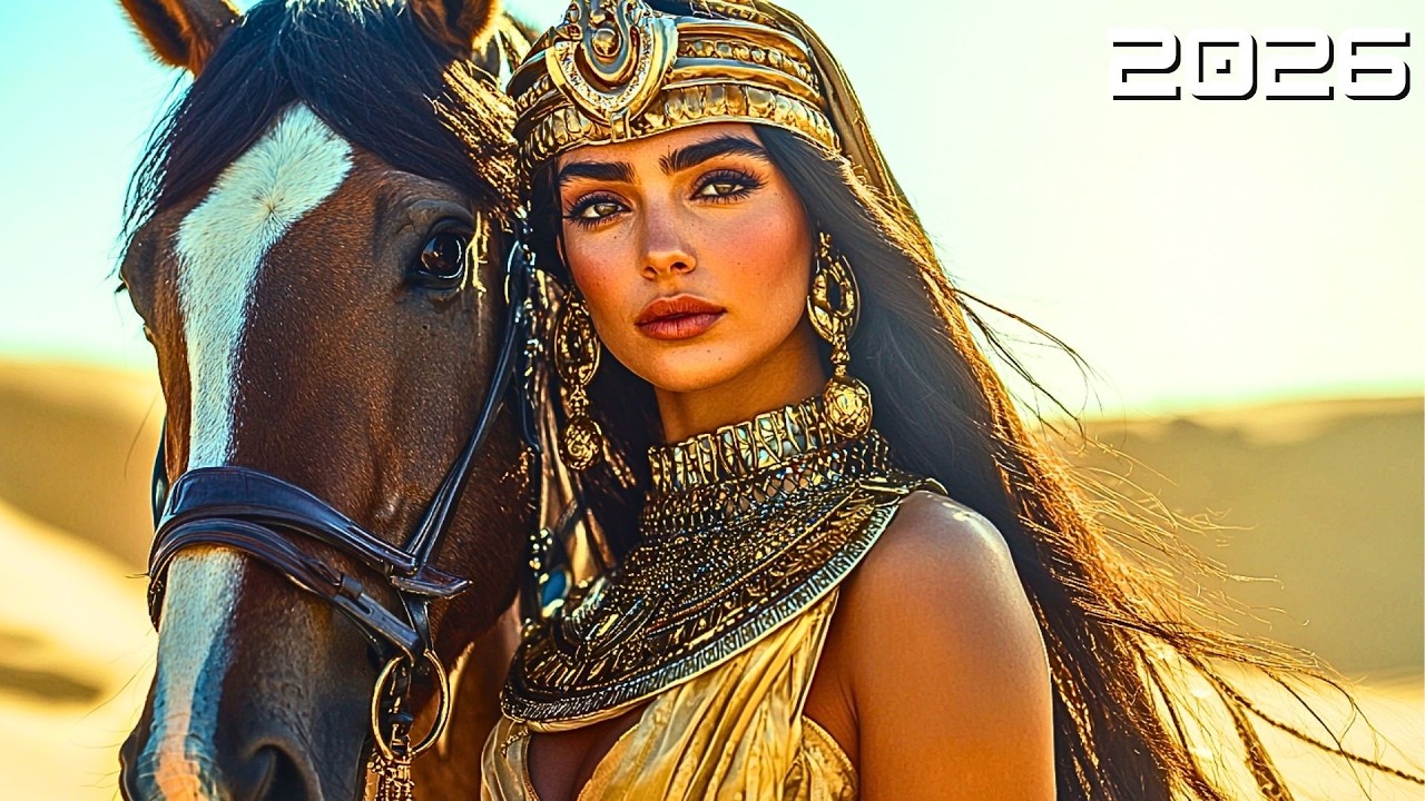 Arabic Music BGM - Golden Dunes Beneath a Quiet Sky: Ethereal Calm Journey