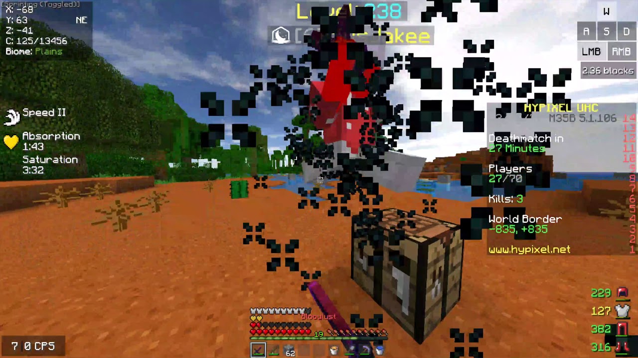 DROPPING 12 STAR IN HYPIXEL UHC (HYPIXEL UHC COMBOTAGE)