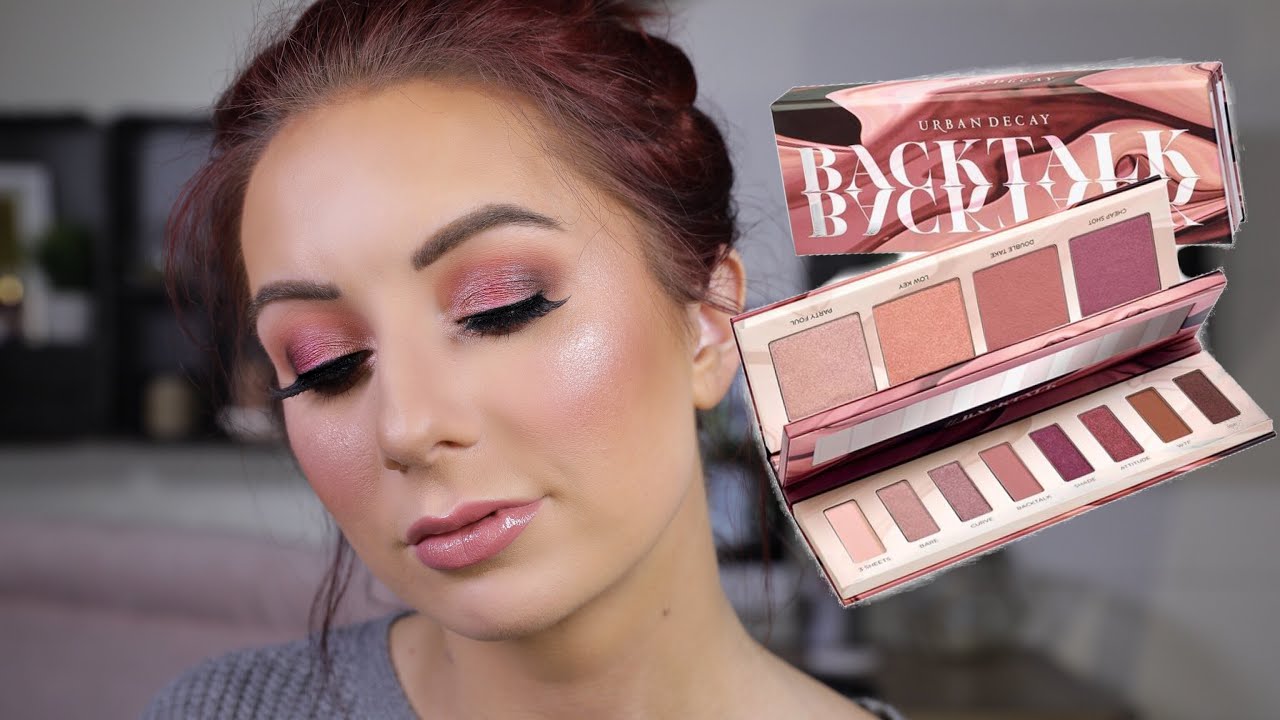 URBAN DECAY BACKTALK PALETTE TUTORIAL