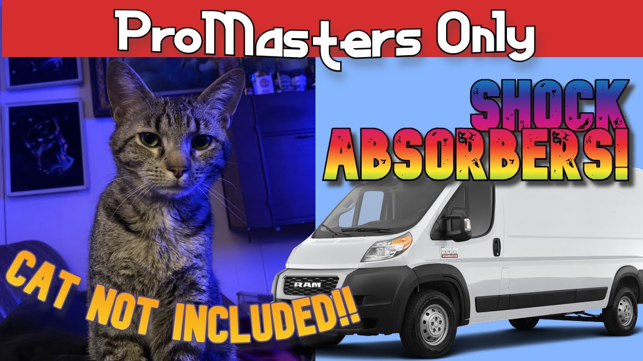 Ram Promaster Rear Shocks - Everything You Need to Know about Shock Absorbers. Promasters Only
