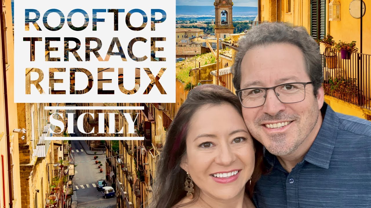 Buiding an Italian rooftop kitchen: the best terrace in Sicily!