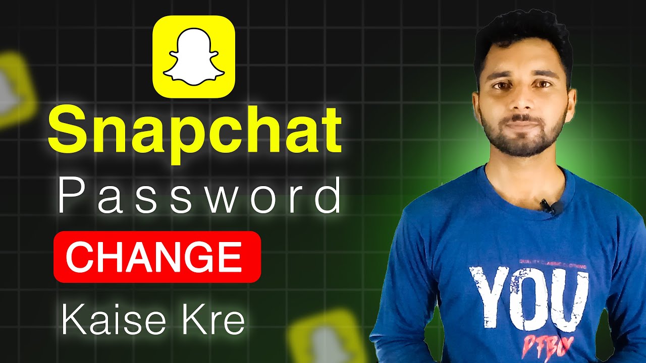 How To Change Snapchat Password Change Kaise Karen | Snapchat ka Password Kaise Change Kare