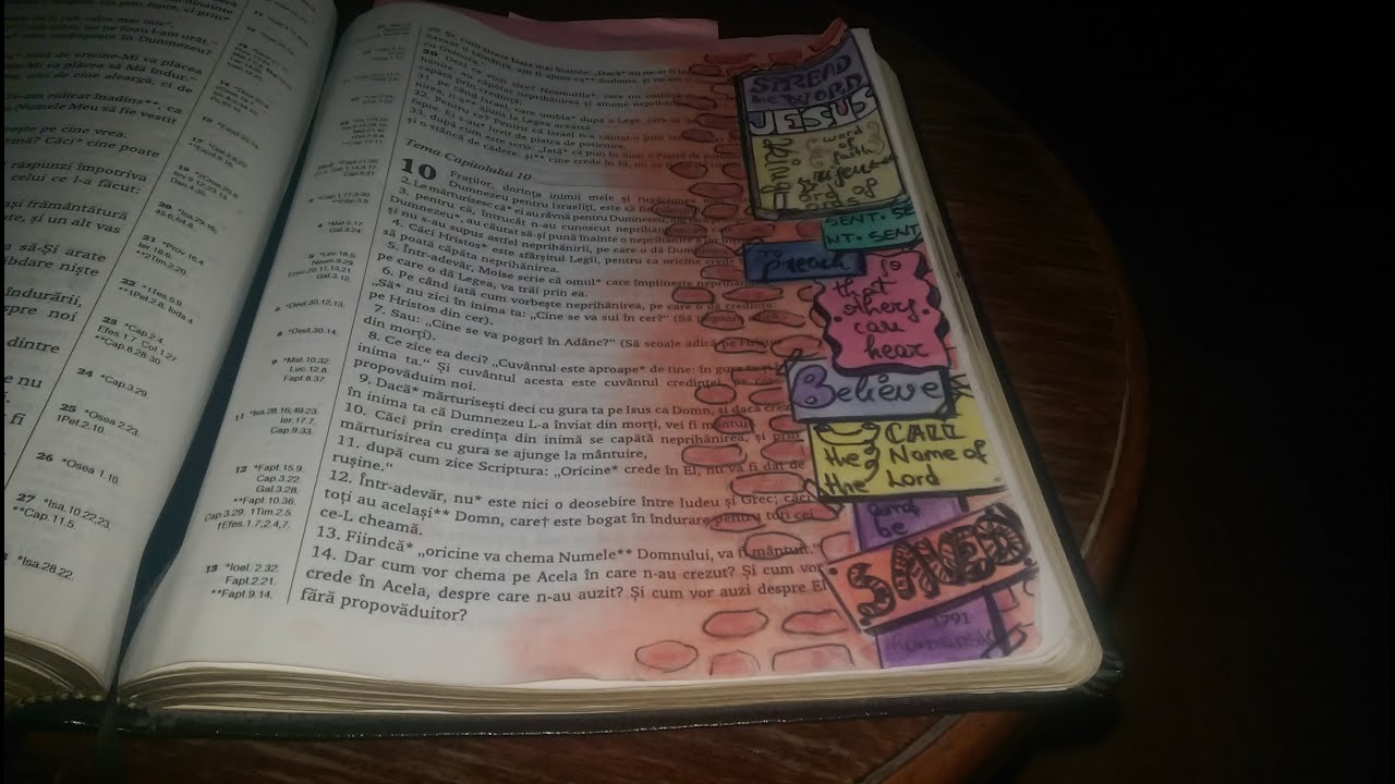 STW Bible Art YT Hop: Romans 10 