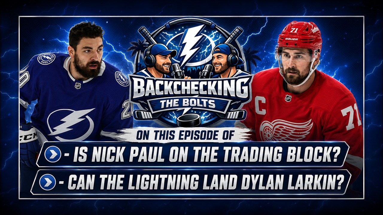 Can Tampa Bay Lightning Land Dylan Larkin? - 2025-26 Bolts What Ifs - Nick Paul on the move?
