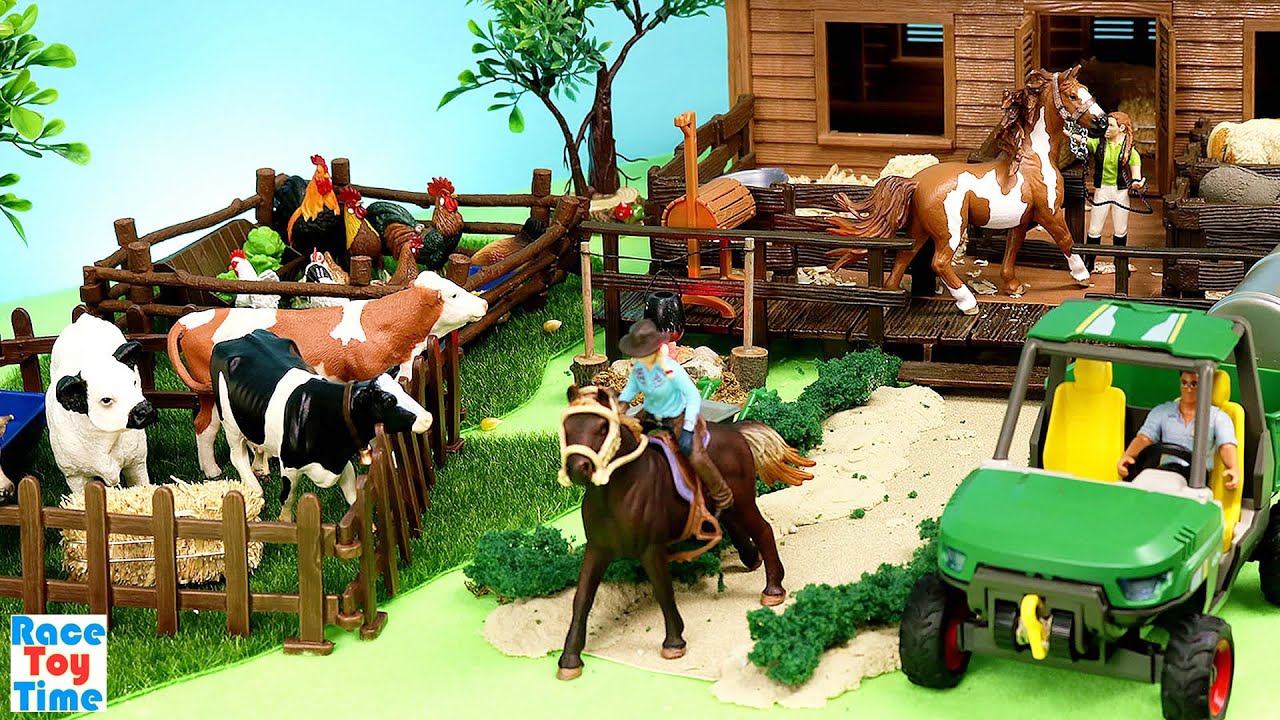 Fun Adventure with Barnyard Animal Figurines