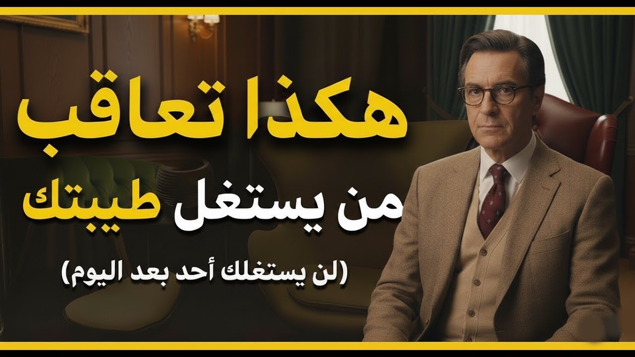 يستغلون طيبتك ويقللون من قيمتك؟ الصدمة التي ستجعلهم يندمون للأبد فن معاقبة من استخف بك