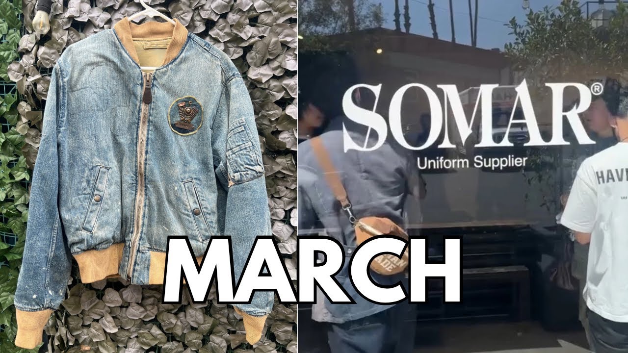 What We Did In March (Somar LA Pop Up, Thriftcon 2025, maison margiela store + more)
