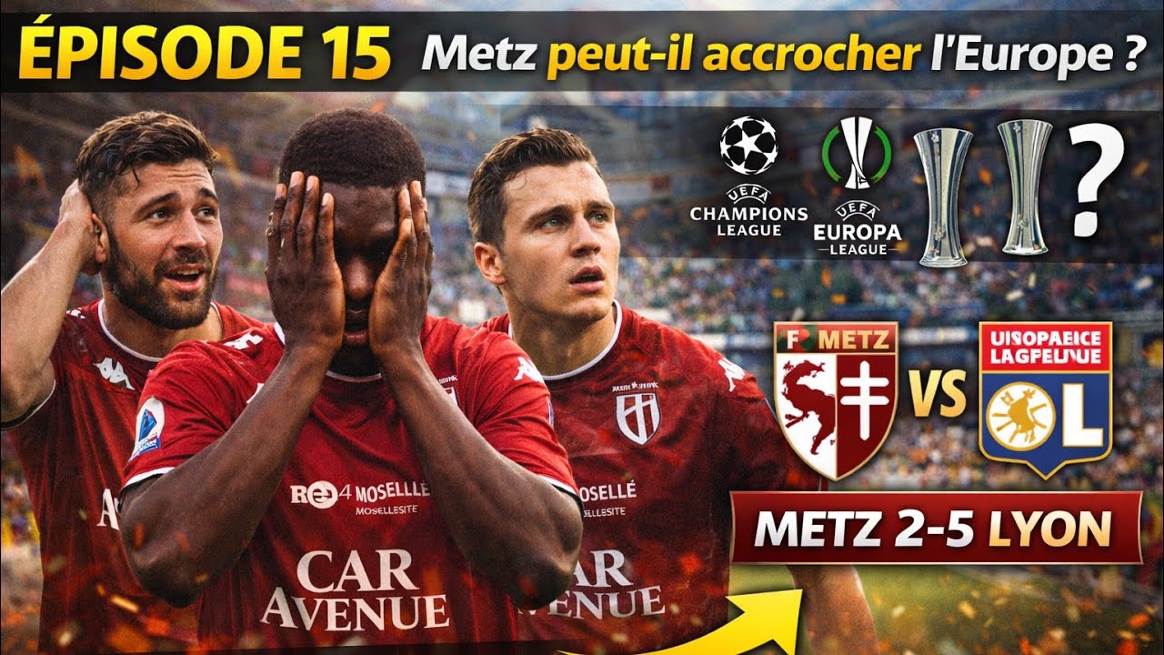 ÉPISODE 15 – Metz peut-il accrocher l’Europe ? 🔴⚪ | FC 26 Carrière