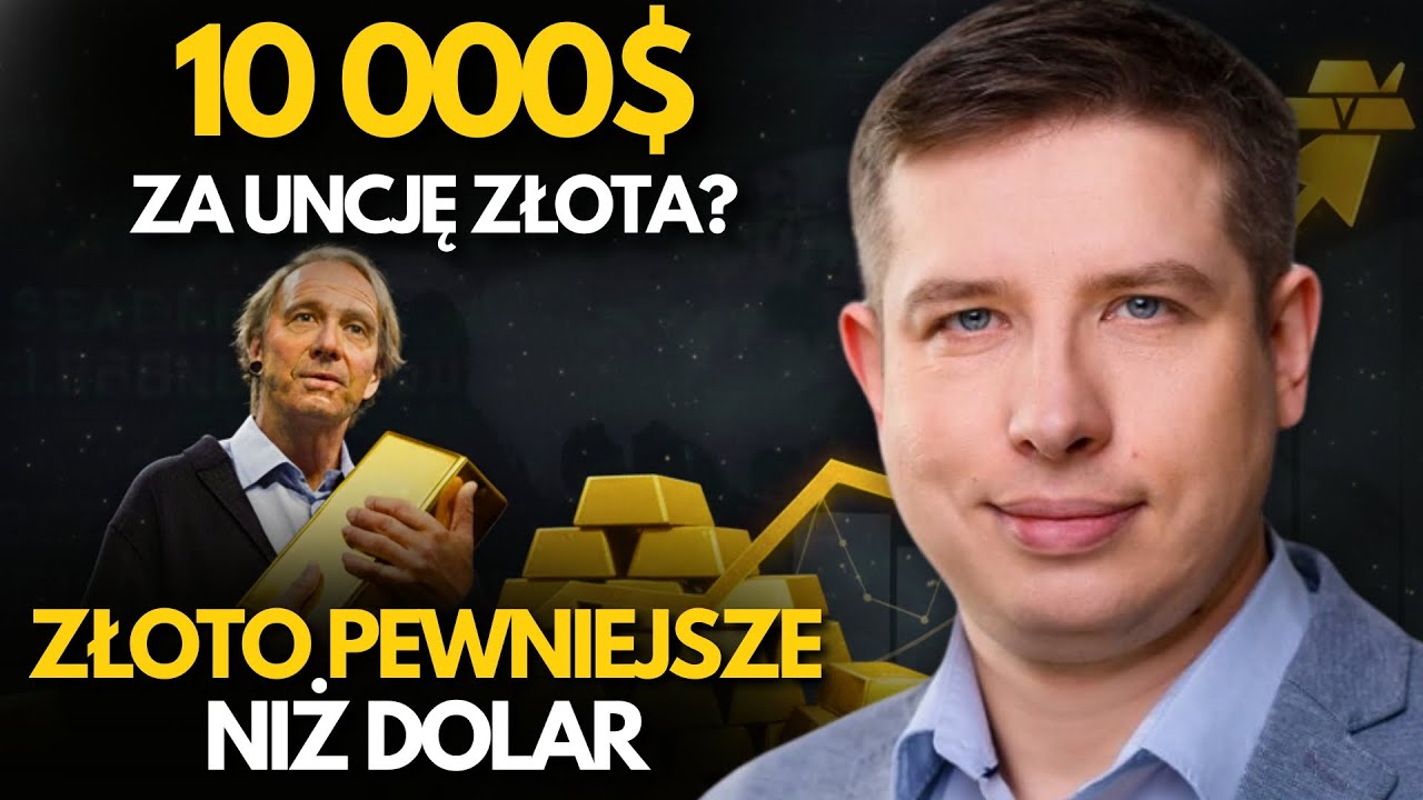 Szef J.P. Morgan prognozuje złoto po 10 000 $ za uncję | Michał Tekliński