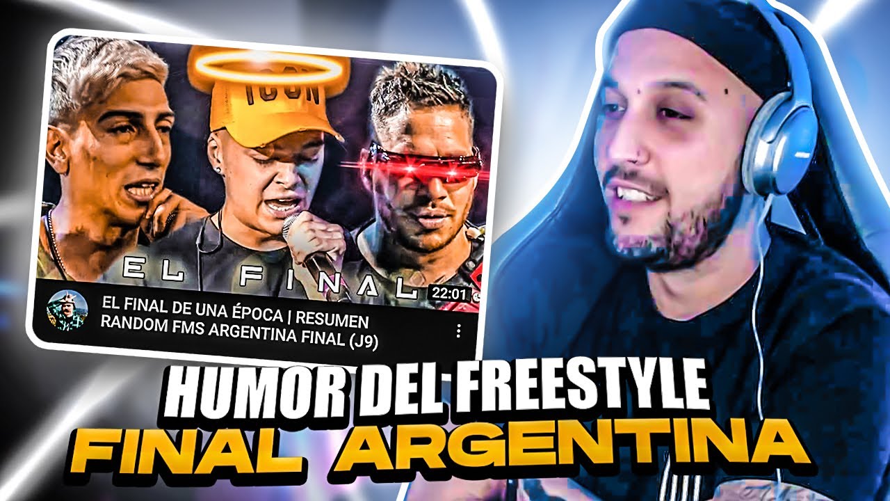 PIEZAS REACCIONA A EL HUMOR DEL FREESTYLE | FMS ARGENTINA JORNADA FINAL
