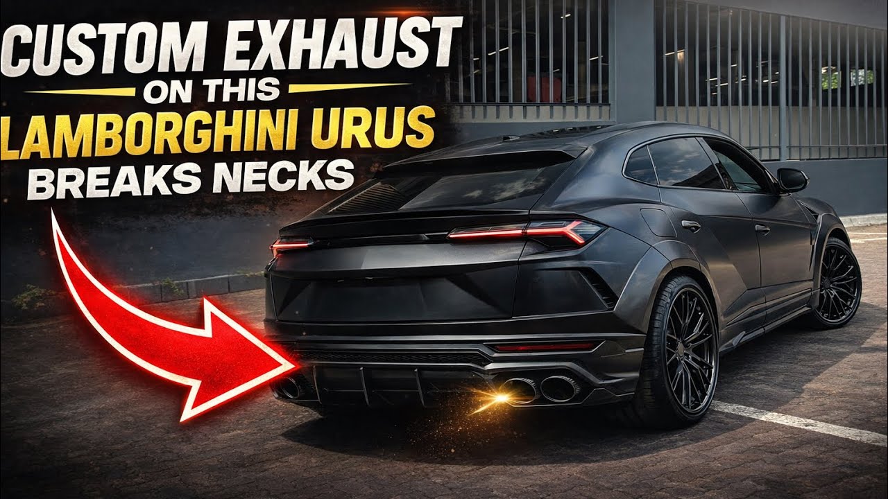 Привод Novitec Lamborghini Urus | Громкая кастомная выхлопная система!!