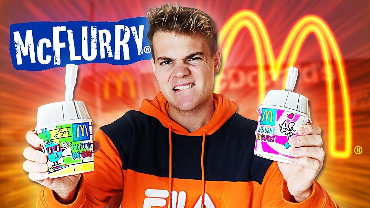 ich teste ALLE aktuellen McFlurry Sorten von McDonalds!