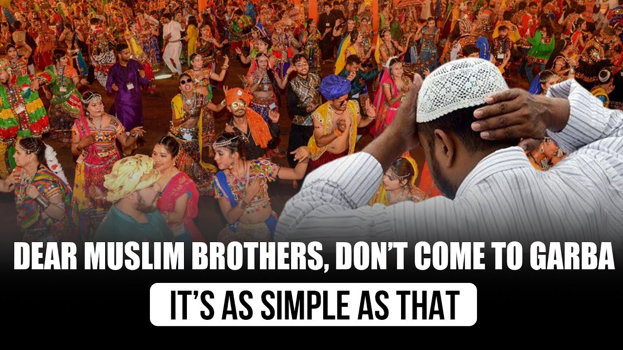 Garba is not a secular festival, how hard is it to understand