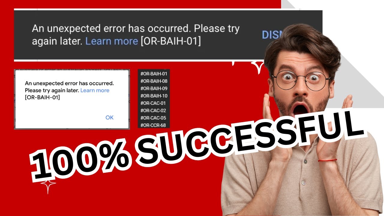How to FIX Error [OR-BAIH-01] when Add New Bank on Adsense/Admob/Youtube 100% Worked