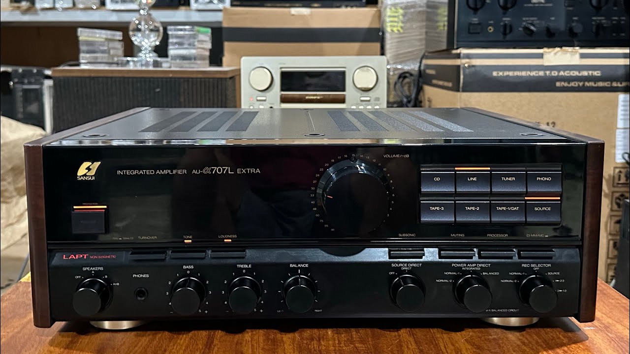 SANSUI 707L EXTRA HÀNG BAY VỀ NÓ PHẢI ĐẸP NHƯ VẬY ĐÓ CÁC BÁC Ạ