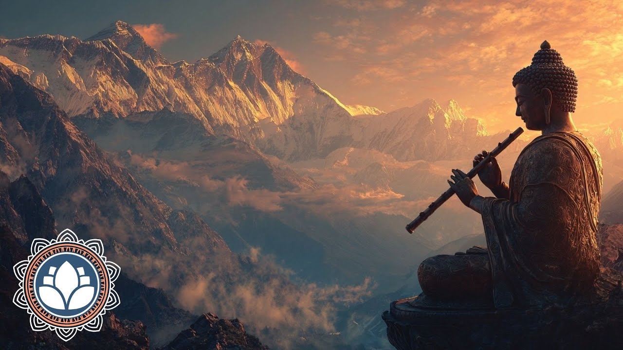 Golden Breeze 🎶 Relaxing Flute Music | Buddha's Flute Meditation Music