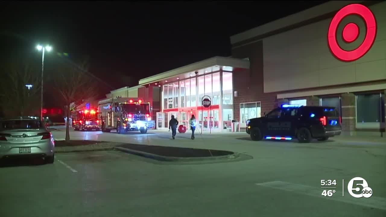 Bainbridge Target closed until further notice due to fire Monday night