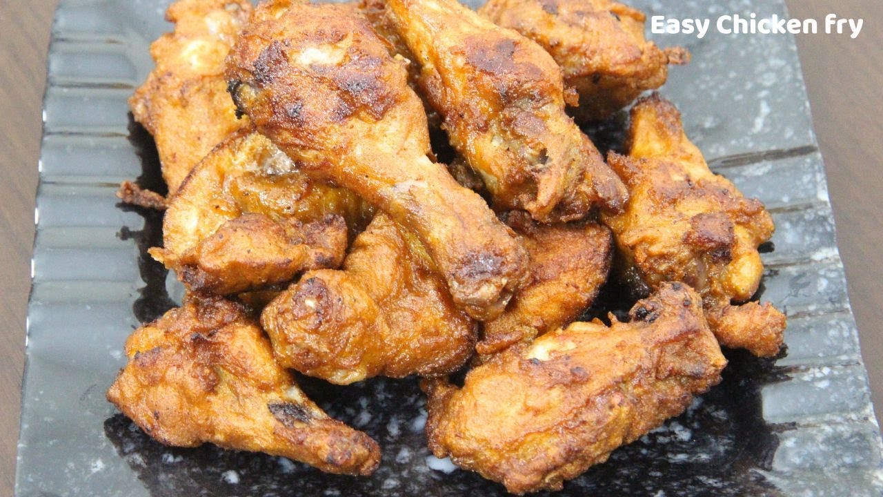 চিকেন ফ্রাই রেসিপি | Easy Chicken Fry Recipe |  Homemade Snacks Recipe