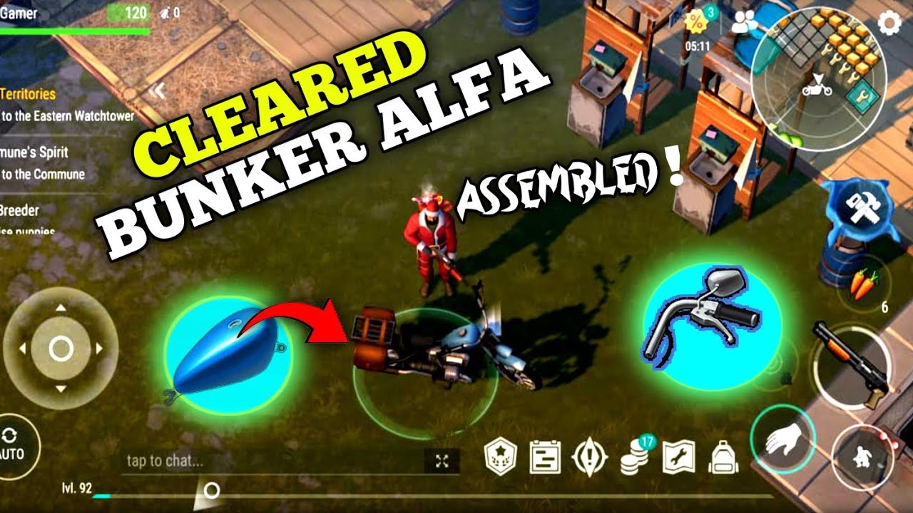 Last day on earth survival How To Get Chopper GAS TANK and CHOPPER FORK in 2025.From bunker alfa.