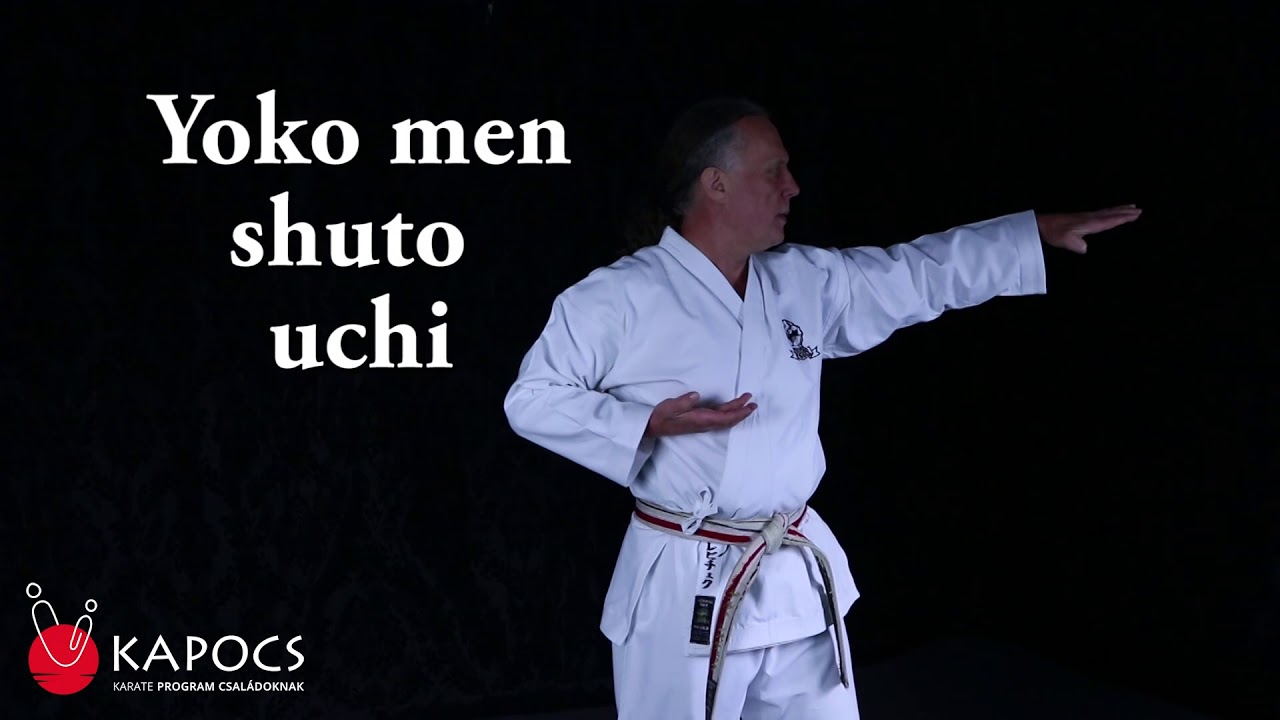 Karate Goju-ryu - Yoko men shuto uchi - Kapocs Sportprogram