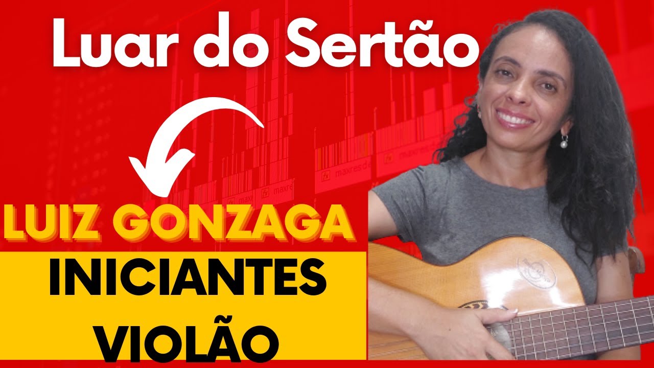 LUAR DO SERTÃO - 3 ACORDES Simples e uma BATIDA Simples