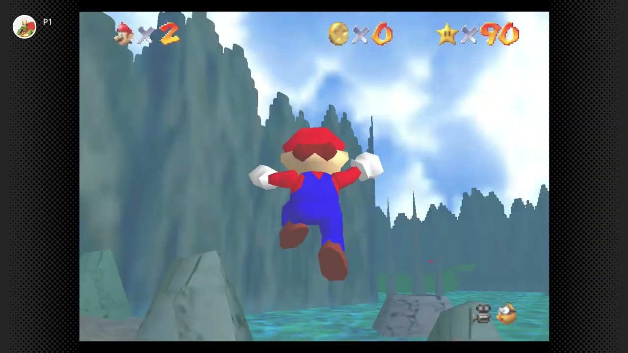 Let's Play Super Mario 64 Episode 14: Water Worlds