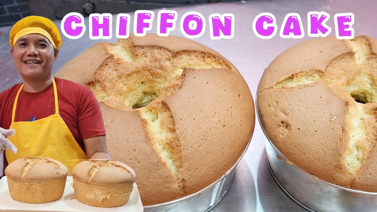 How to make chiffon cake? Pangnegosyo recipe, cake recipe idea